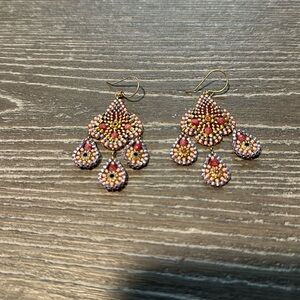 Light Pink Earrings From Calypso St Barths